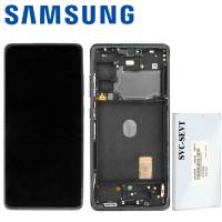 [b10650] TOUCH SCREEN DISPLAY PER SAMSUNG GALAXY S20 FE G780 NERO SERVICE PACK RIGENERATO DA SAMSUNG