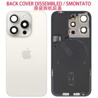 [a3637] SCOCCA BACK COVER PER APPLE IPHONE 15 PRO + WIRELESS CHARGE + FLEX RIGENERATO GRADO B BIANCO