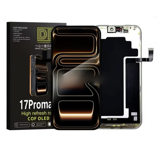 [a3642] TOUCH SCREEN DISPLAY PER APPLE IPHONE 17 PRO MAX OLED HARD DD